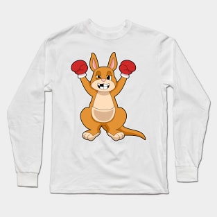 Kangaroo Boxer Boxing gloves Long Sleeve T-Shirt